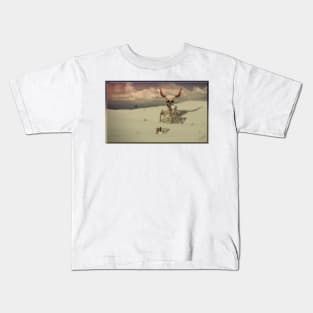 Sacrifice in the White Desert Kids T-Shirt